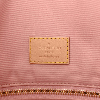 Louis Vuitton Damier Azur Graceful MM Rose Ballerine 6 of 11