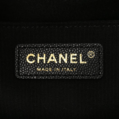 Chanel Caviar Quilted XXL Travel Flap Bag Black 6 of 11