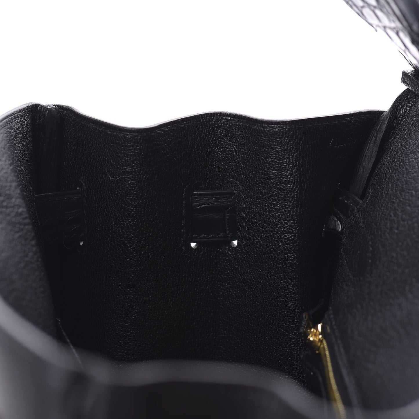 Togo Matte Alligator Birkin Touch 30 Black