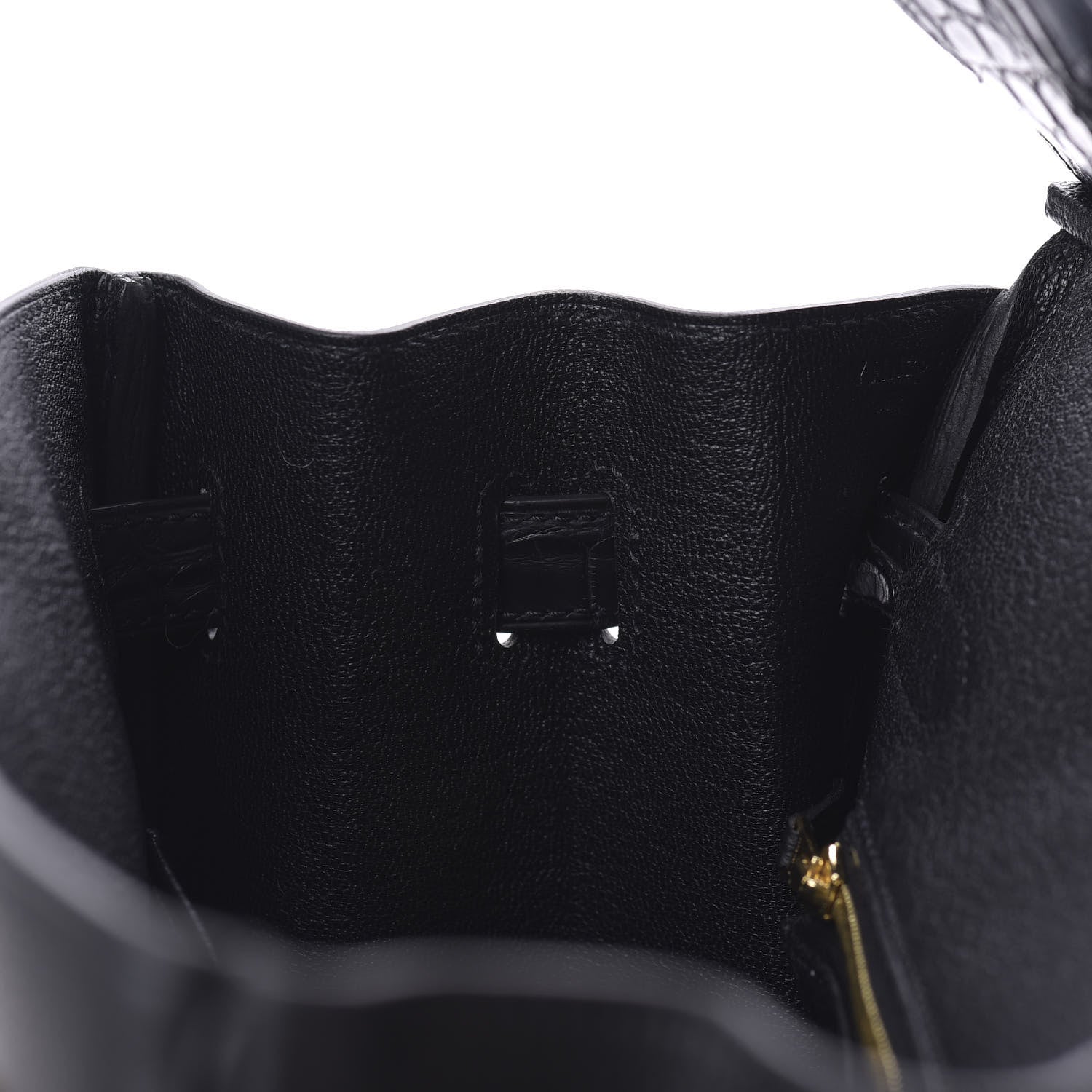 Hermes Togo Matte Alligator Birkin Touch 30 Black 8 of 32