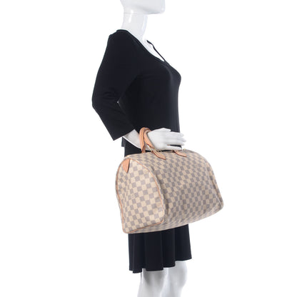 Louis Vuitton Damier Azur Speedy 35 2 of 10