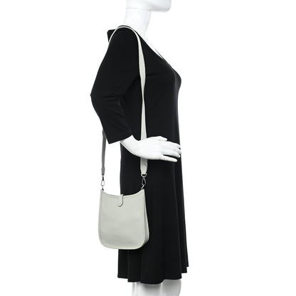 Hermes Taurillon Clemence Evelyne TPM Vert Fizz 2 of 9