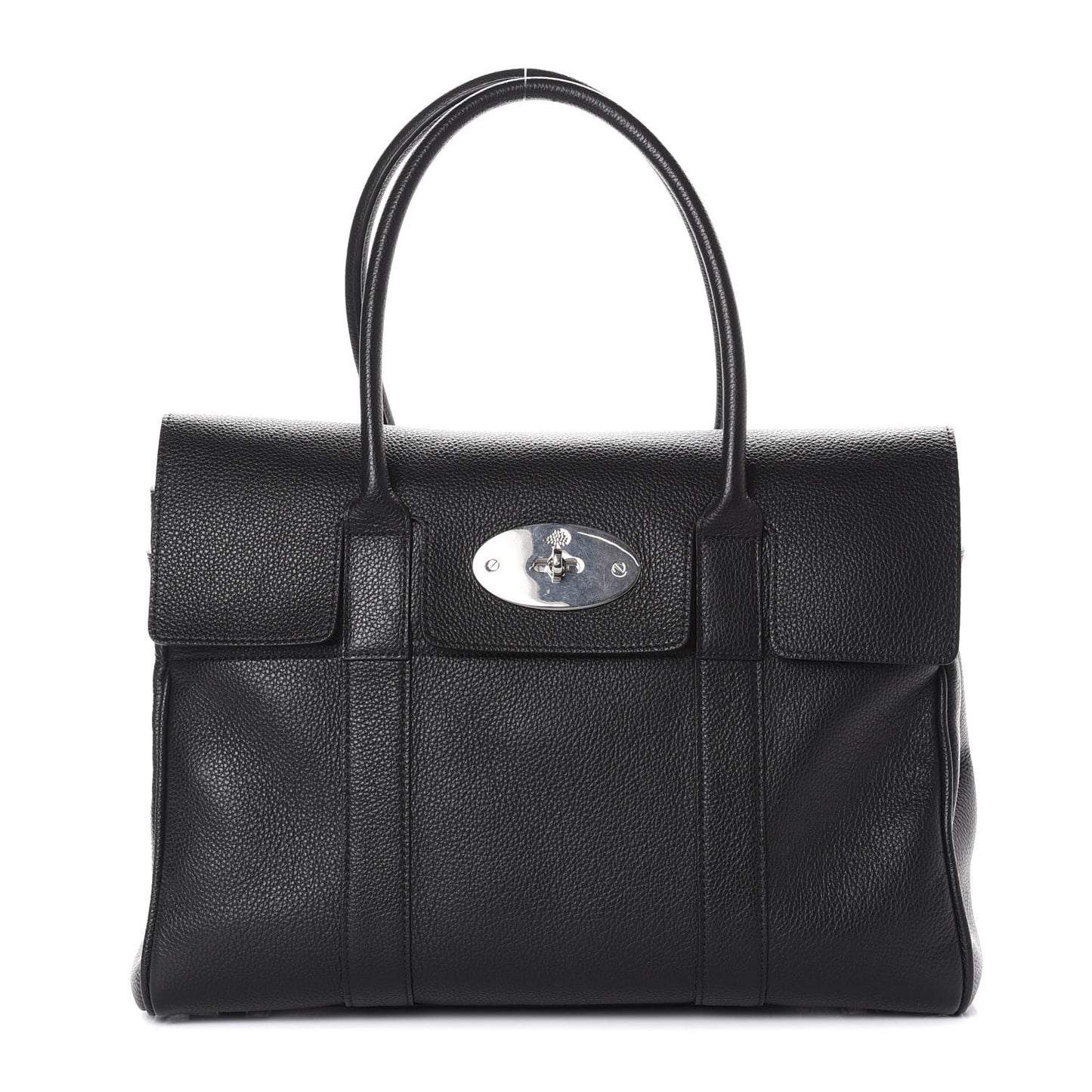 Classic Grain Calfskin Bayswater Black