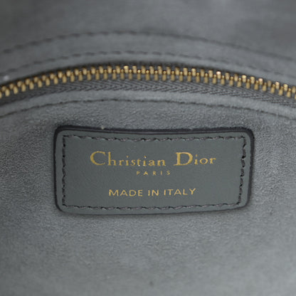 Christian Dior Lambskin Cannage Gradient Small My ABCDior Lady Dior Grey 8 of 13