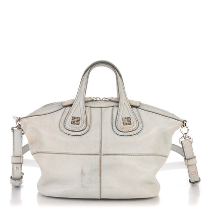 Givenchy Sugar Goatskin Micro Nightingale Light Blue 1 of 17