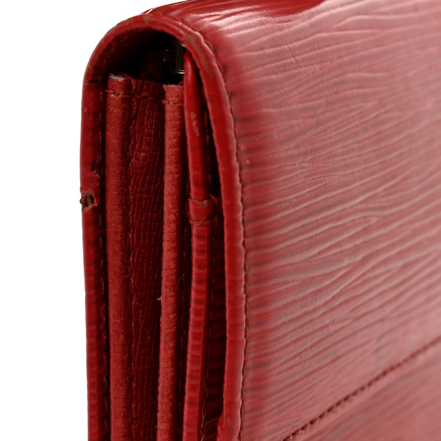 Louis Vuitton Epi Sarah Wallet Castillan Red 8 of 12