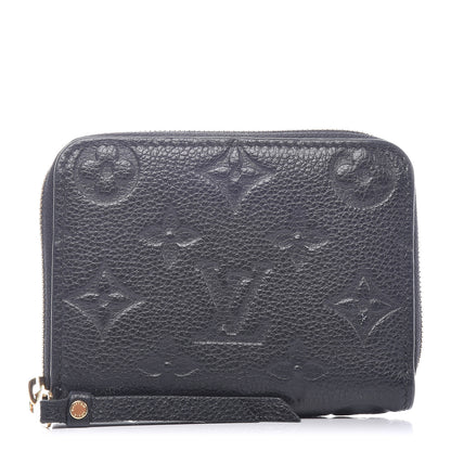 Louis Vuitton Empreinte Zippy Coin Purse Black 1 of 11