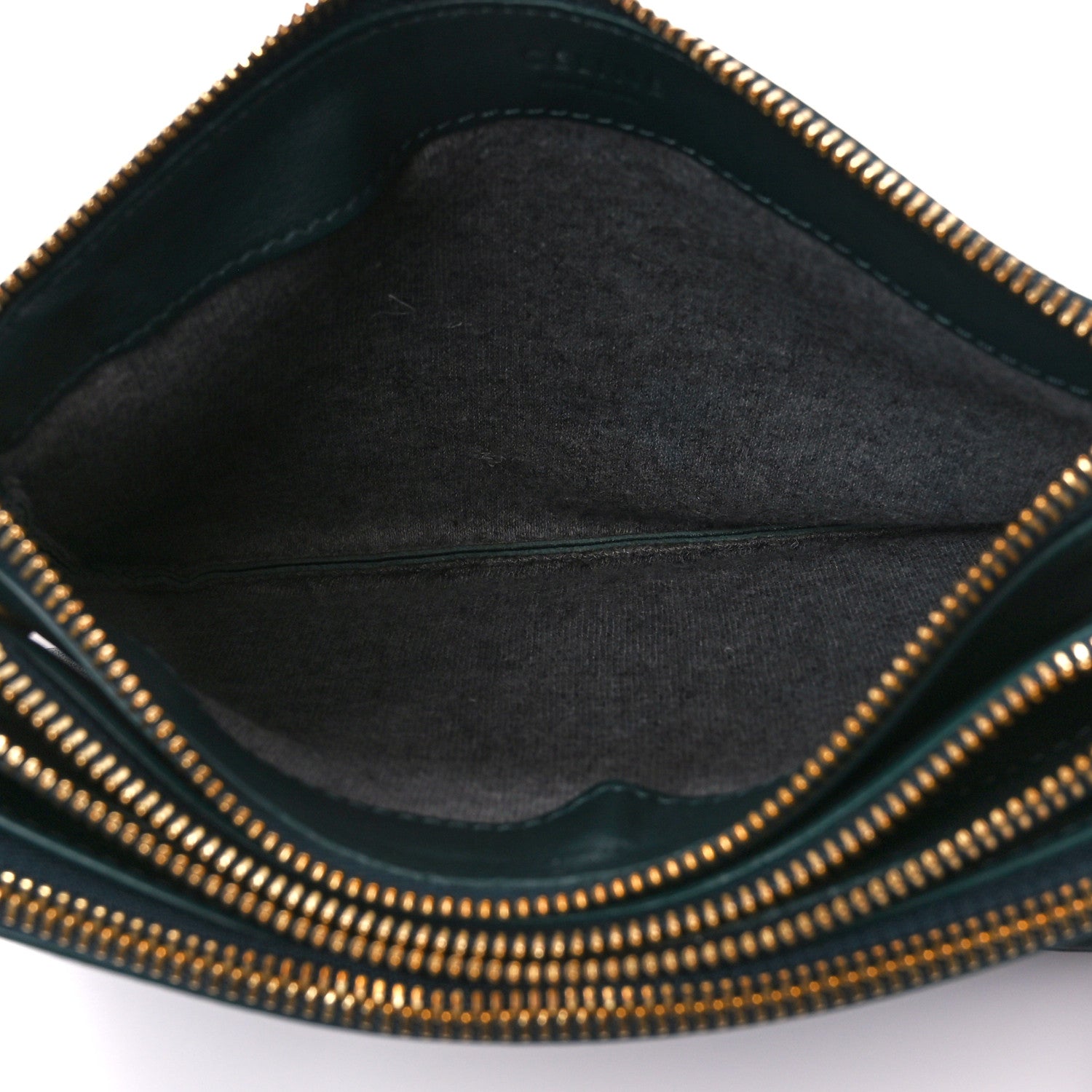 Celine Lambskin Small Trio Crossbody Bag Amazone 6 of 17