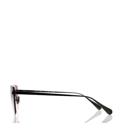 Chanel Titanium Cat Eye CC Sunglasses 4286-T Black 3 of 8
