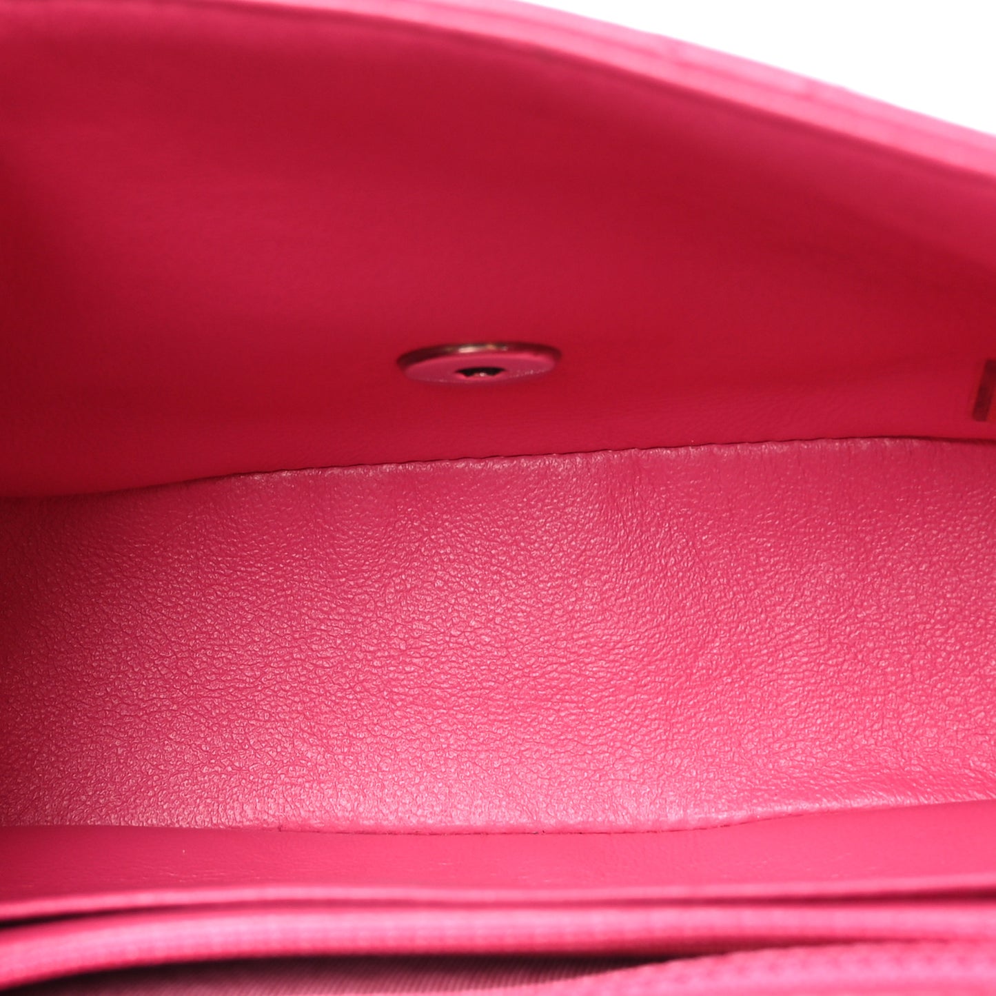 Lambskin Quilted Mini Square Flap Pink