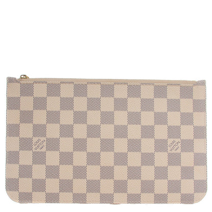 Louis Vuitton Damier Azur Neverfull MM GM Pochette 1 of 8