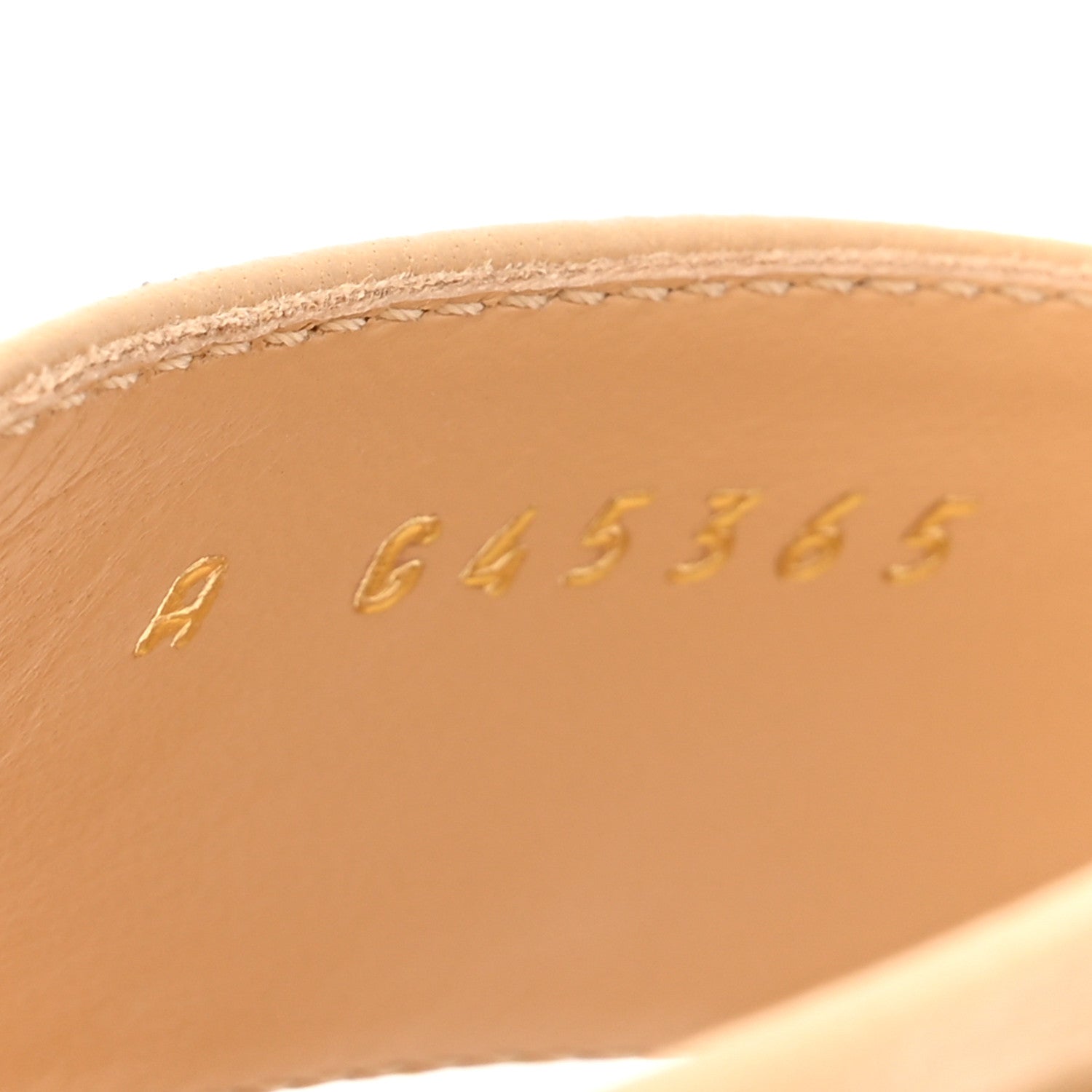 Chanel Lambskin Logo Platform Sandals 40 Beige 9 of 11