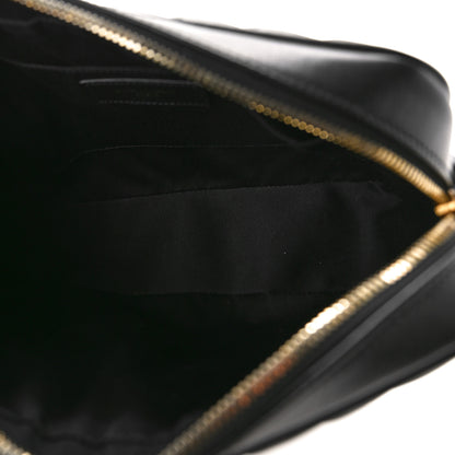 Saint Laurent Calfskin Matelasse Monogram Lou Camera Bag Black 5 of 10