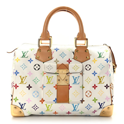 Louis Vuitton Monogram Multicolor Speedy 30 White 1 of 10