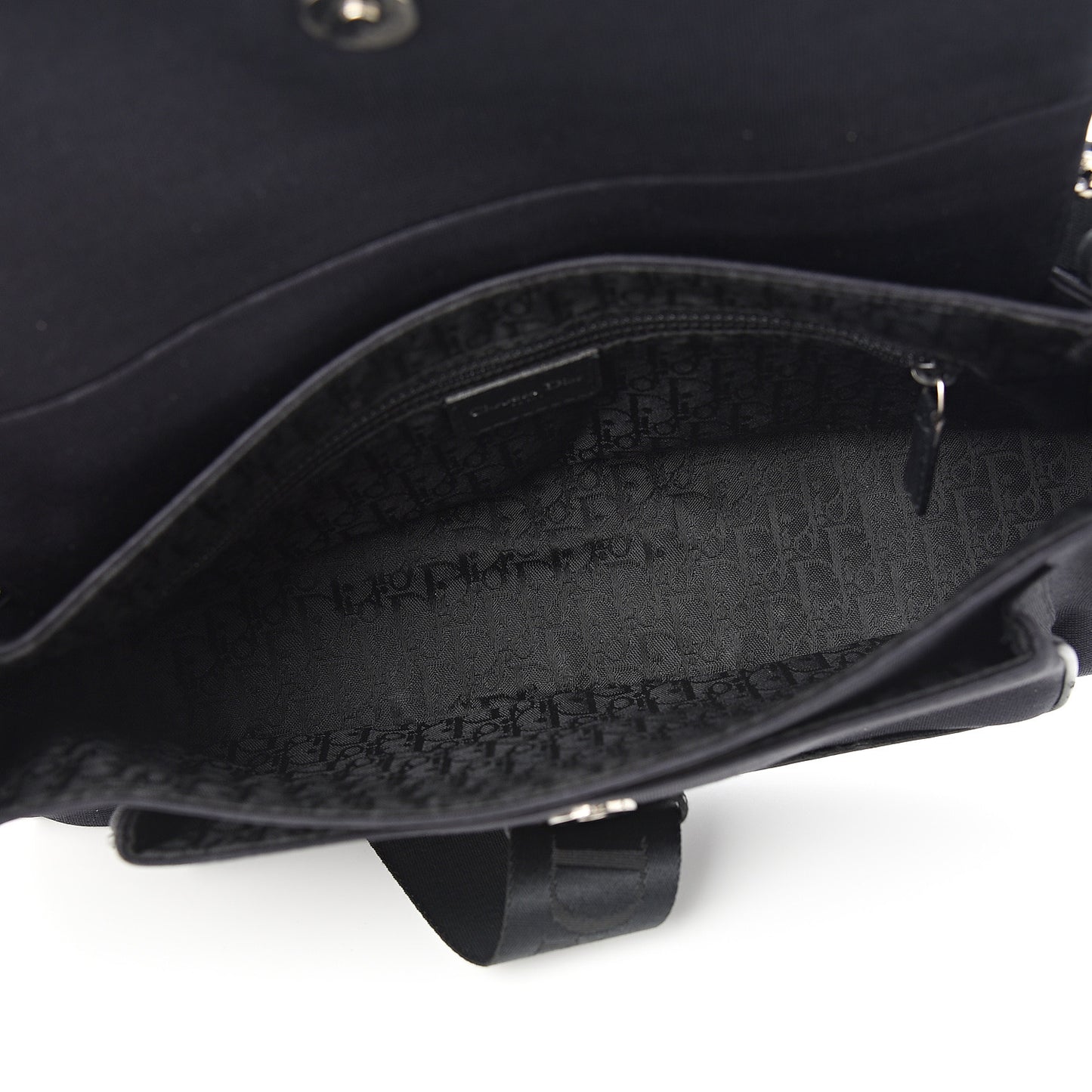 Silk Jersey Crystal Hardcore Clutch Black