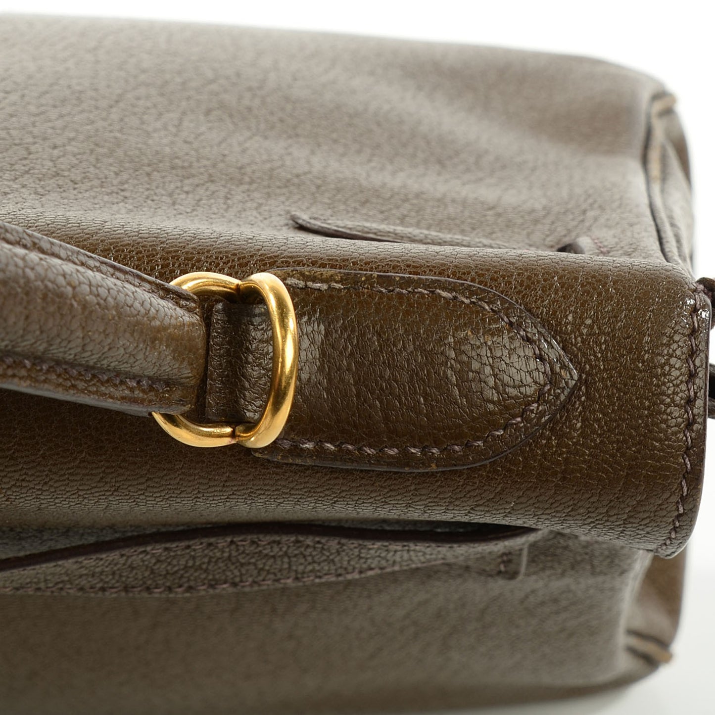 Chevre de Coromandel Kelly Retourne 32 Vert Bronze