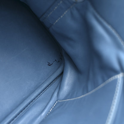 Hermes Taurillon Clemence Bolide 35 Bleu Agate 11 of 11