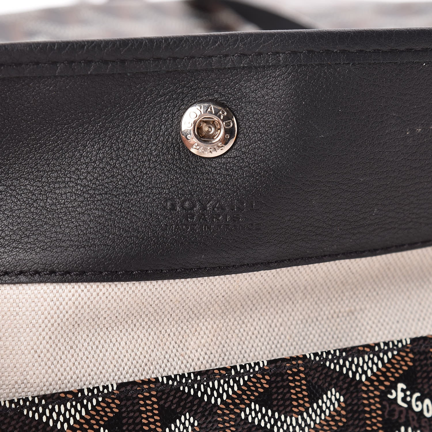Goyard Goyardine Saint Louis PM Black 10 of 16