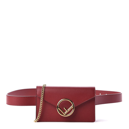 Fendi Vitello Liberty Lucido F is Fendi Envelope Belt Bag Fragola 1 of 10
