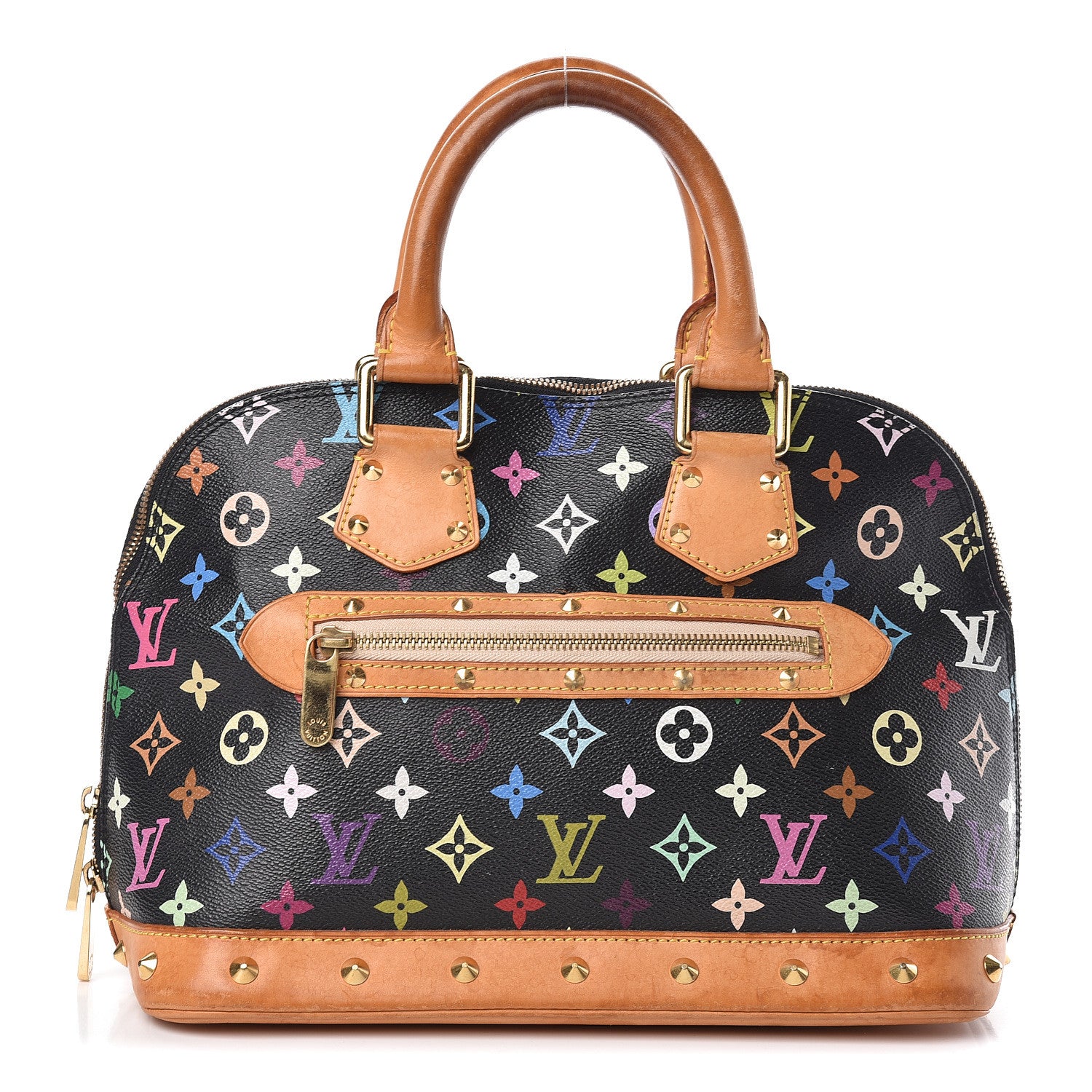 Louis Vuitton Monogram Multicolor Alma Black 1 of 20