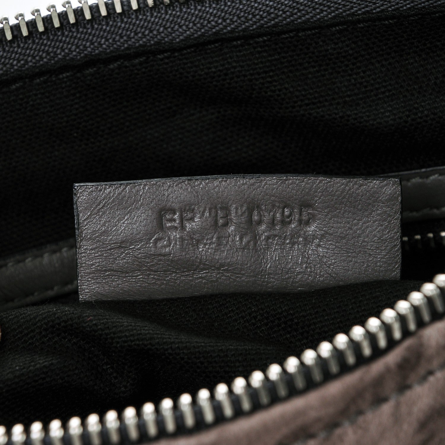 Givenchy Tumbled Sheepskin Medium Pandora Charcoal 7 of 7