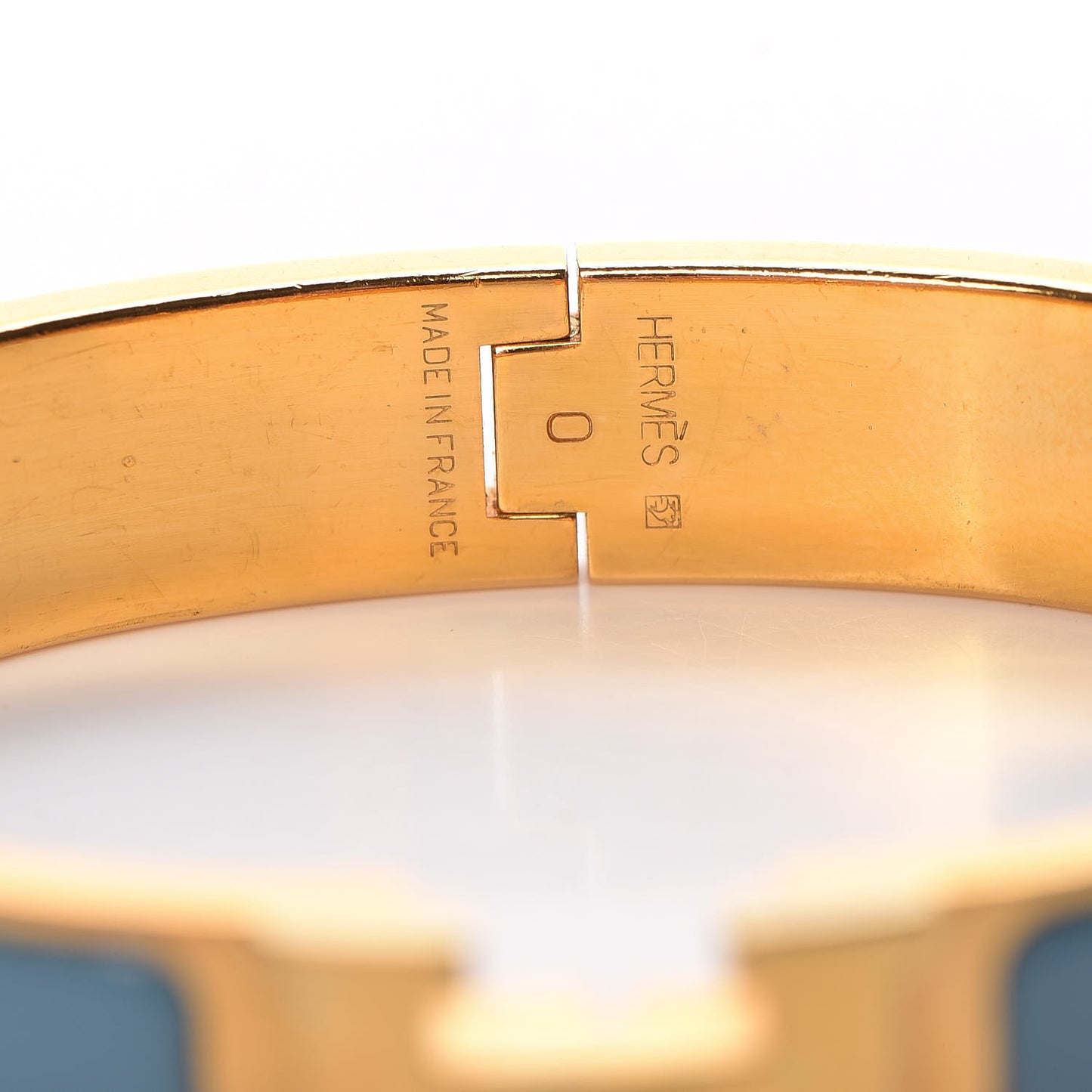 Enamel Narrow Clic Clac H Bracelet PM