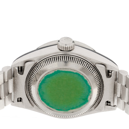 Rolex Platinum Diamond 26mm Datejust Watch Silver 69136 4 of 4