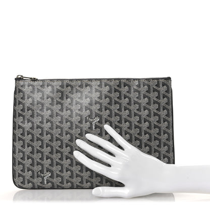 Goyard Goyardine Senat Pochette MM Grey 2 of 11