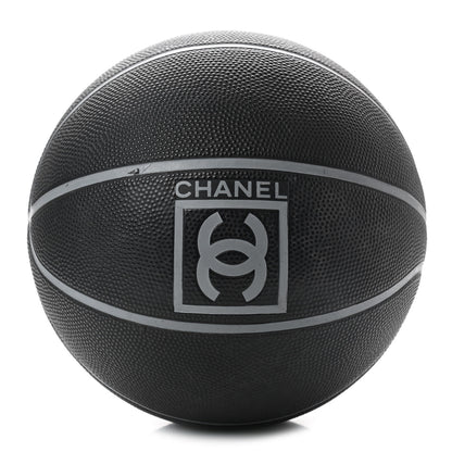 Chanel Rubber CC Basketball with Mesh Case Black Grey 1 of 9