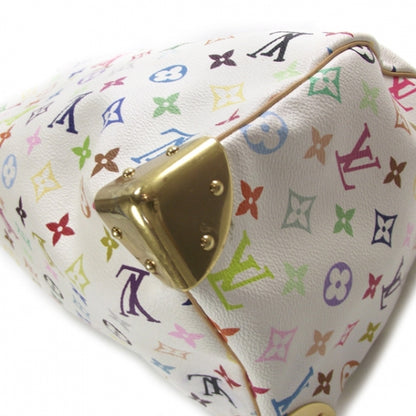 Louis Vuitton Monogram Multicolor Speedy 30 White 5 of 10