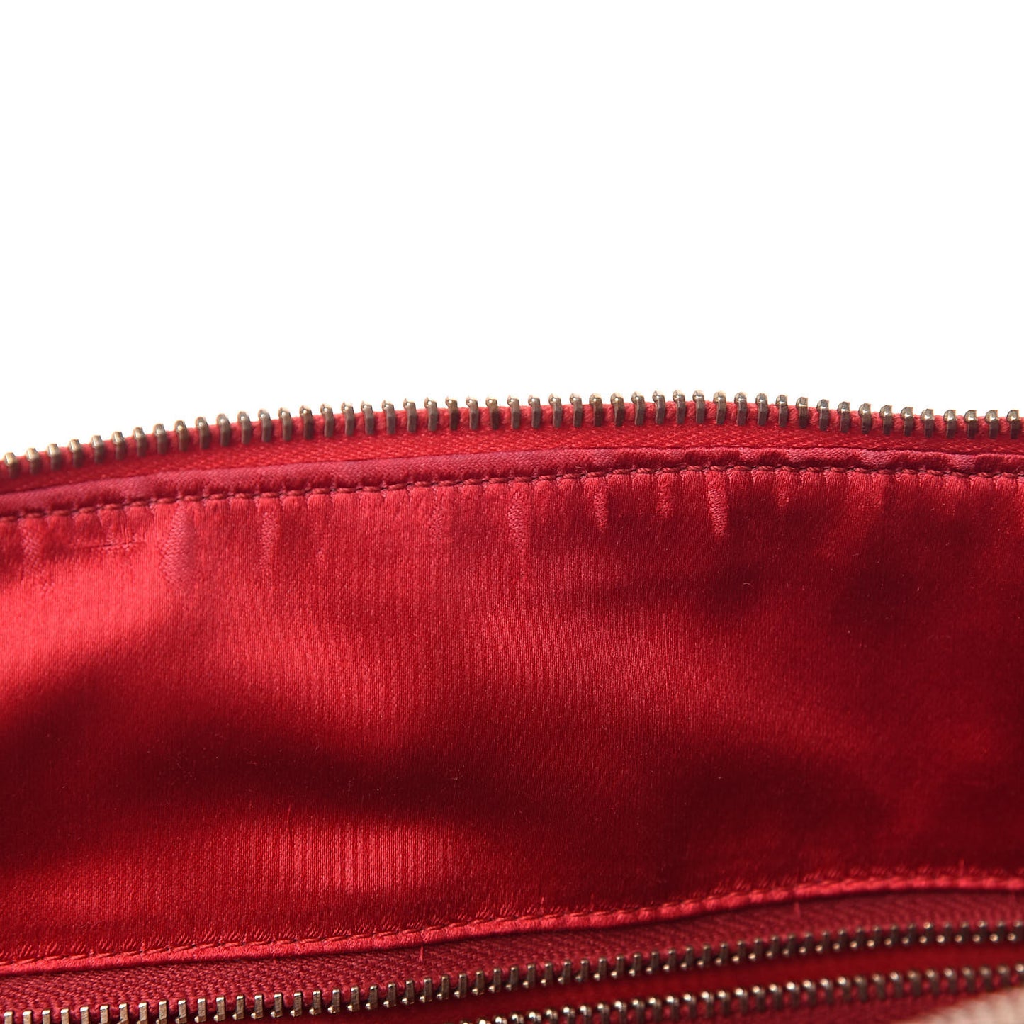 Saffiano Frame Bowler Red