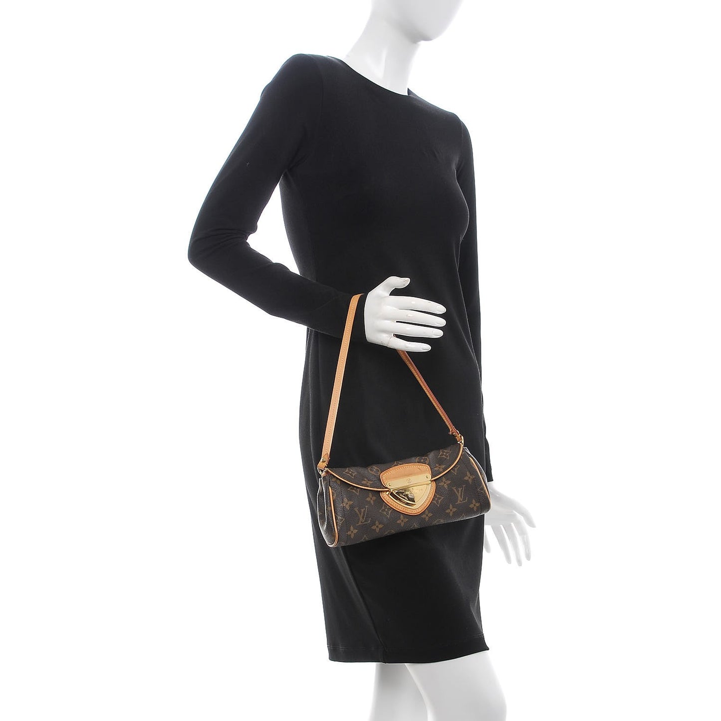 Monogram Beverly Clutch