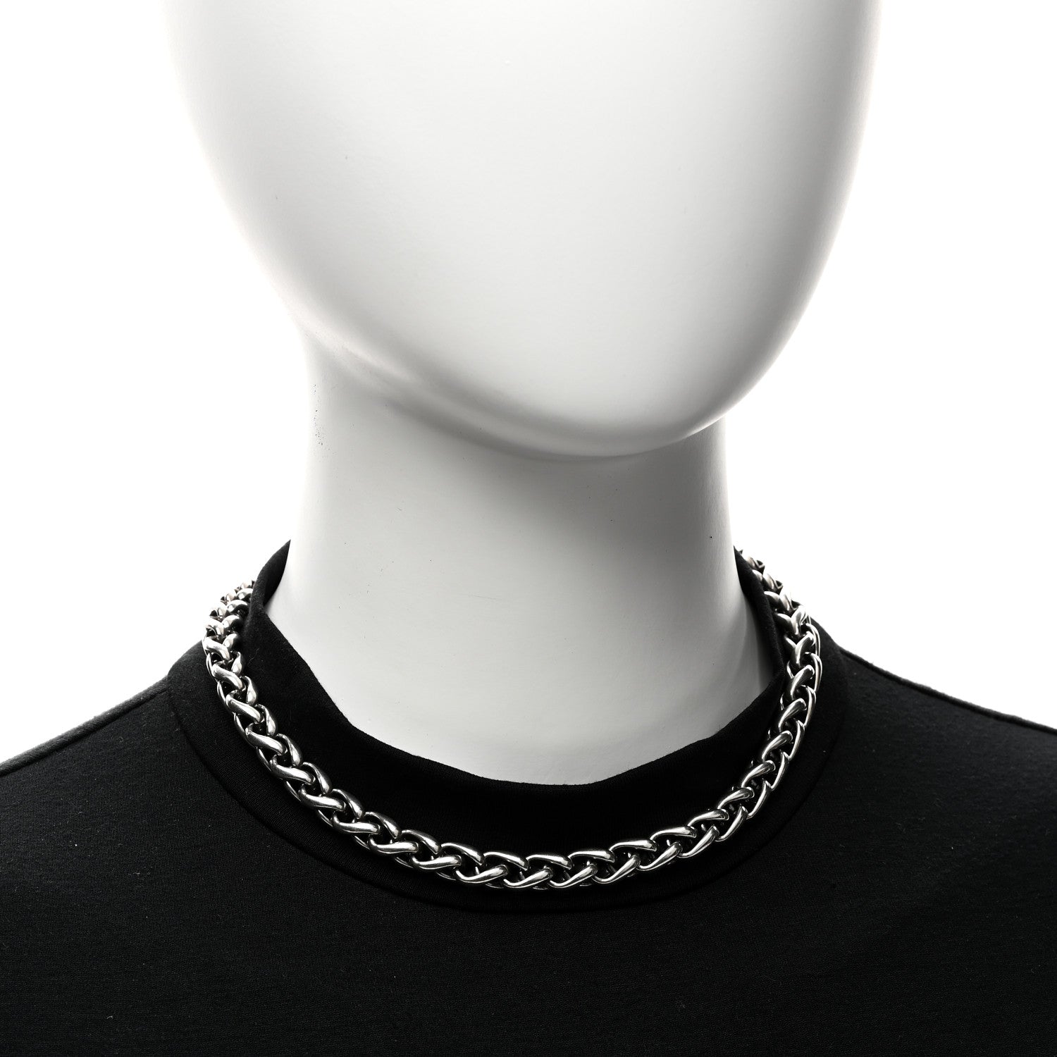 David Yurman Sterling Silver 14K Yellow Gold 8mm Wheat Chain Necklace 2 of 4