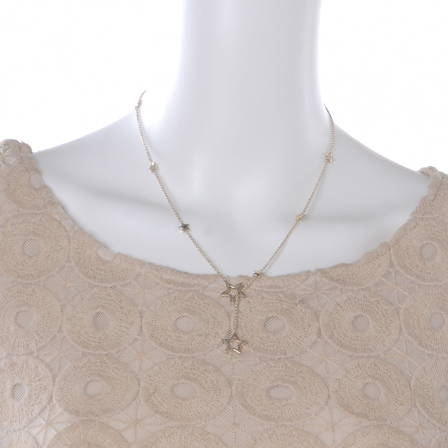 Tiffany Sterling Silver Star Lariat Necklace 2 of 5