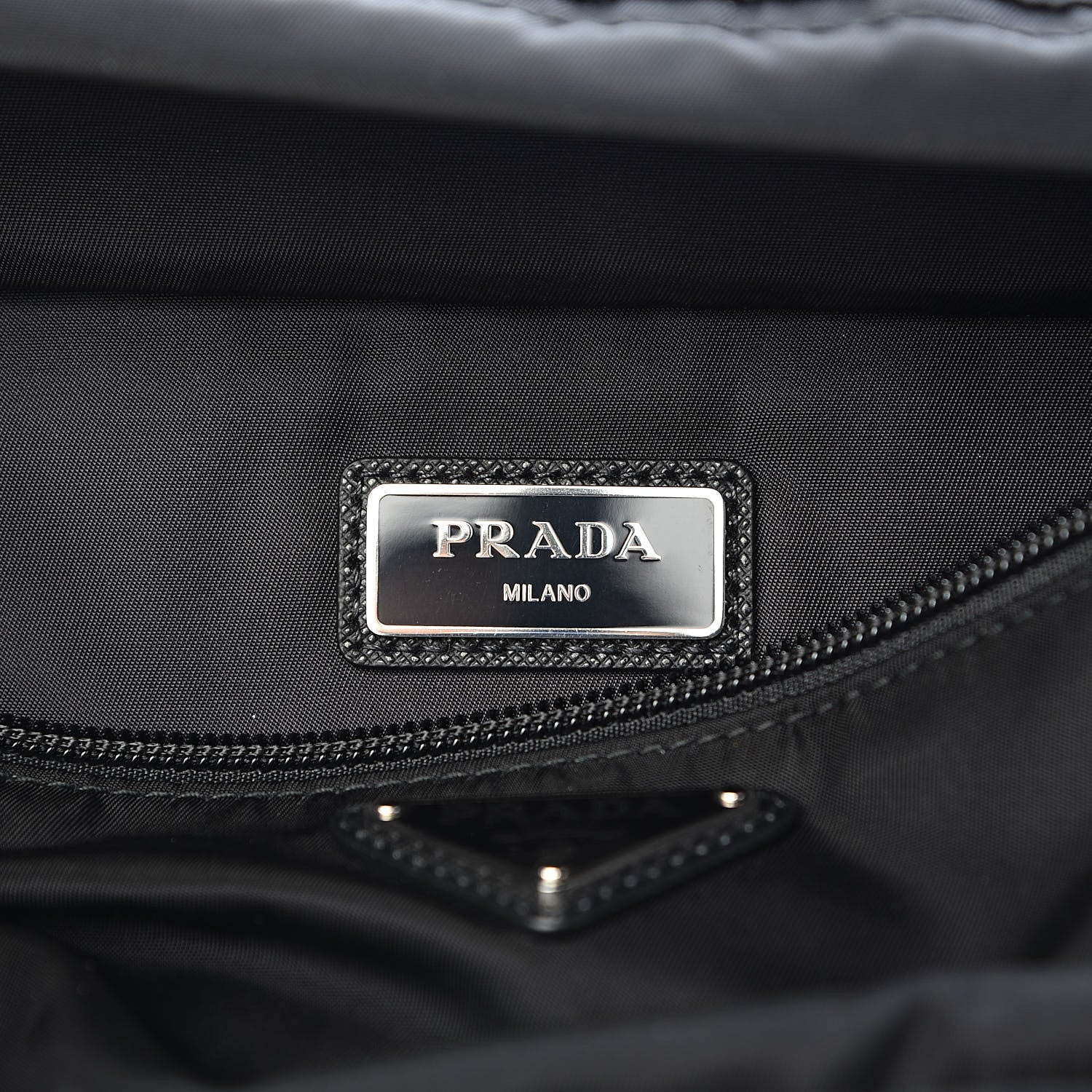 Prada Tessuto Nylon Montagna Belt Bag Black 6 of 10
