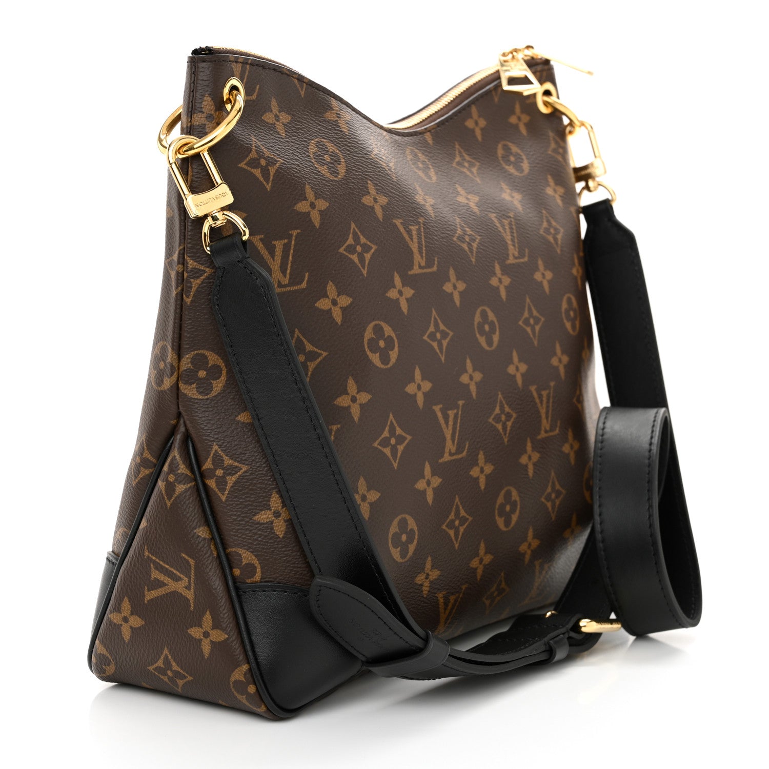 Louis Vuitton Monogram Odeon MM Black 2 of 9