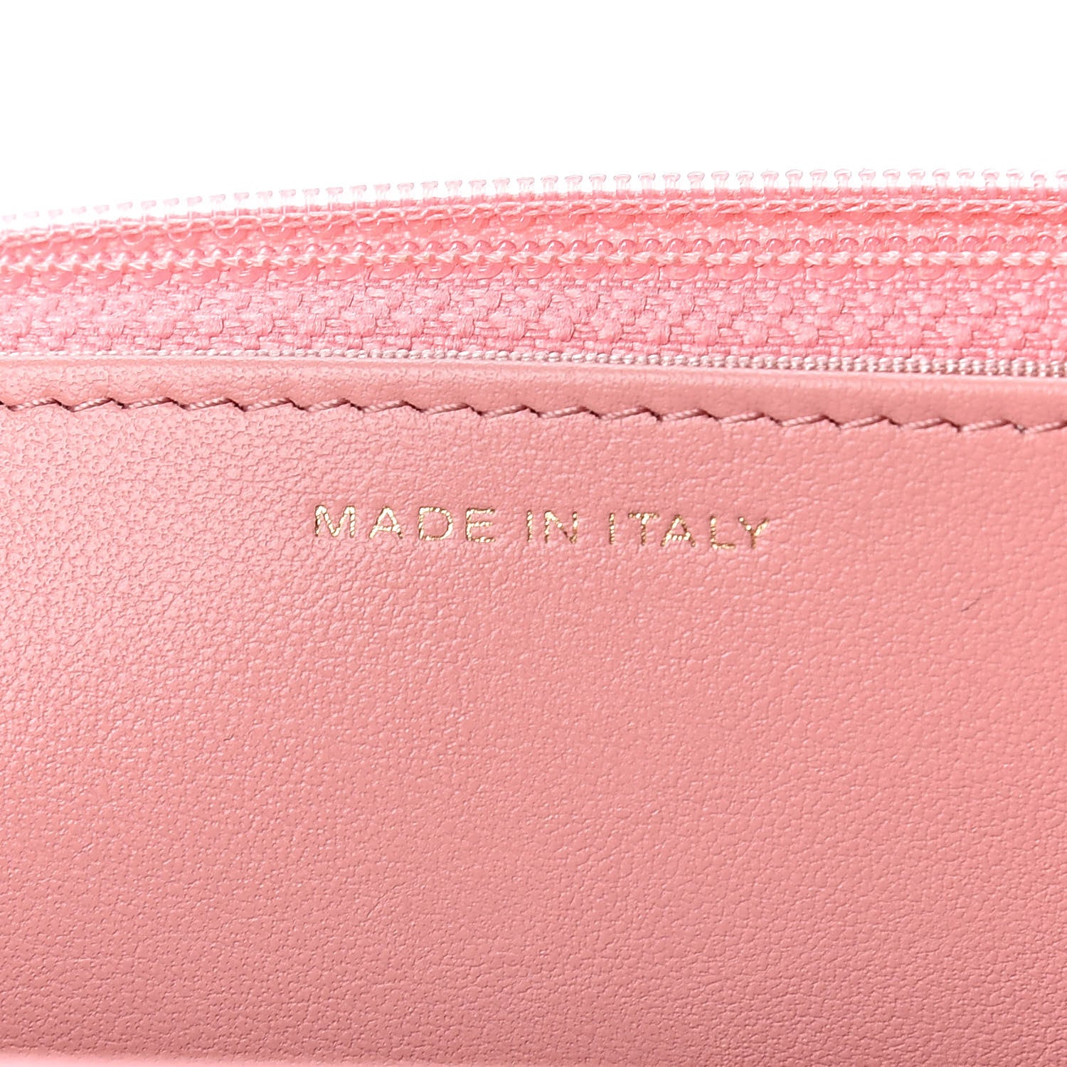 Chanel Iridescent Caviar Chevron Quilted Wallet On Chain WOC Pink 7 of 10