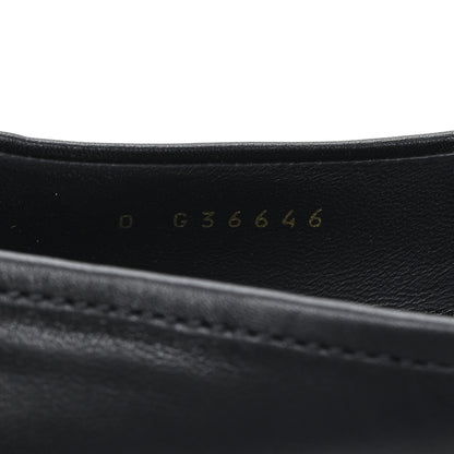 Chanel Lambskin Quilted CC Turnlock Loafers 38.5 Black 8 of 10