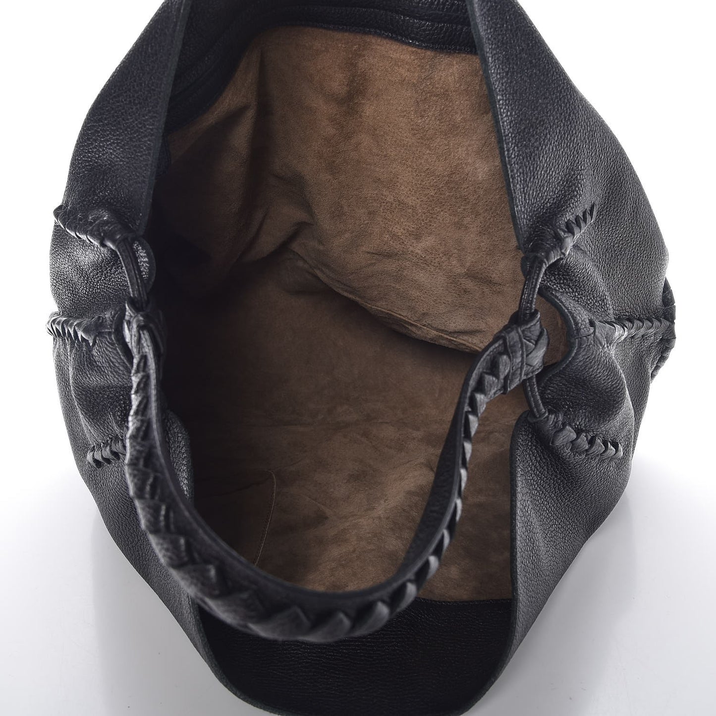 Cervo Deerskin Hobo Nero Black