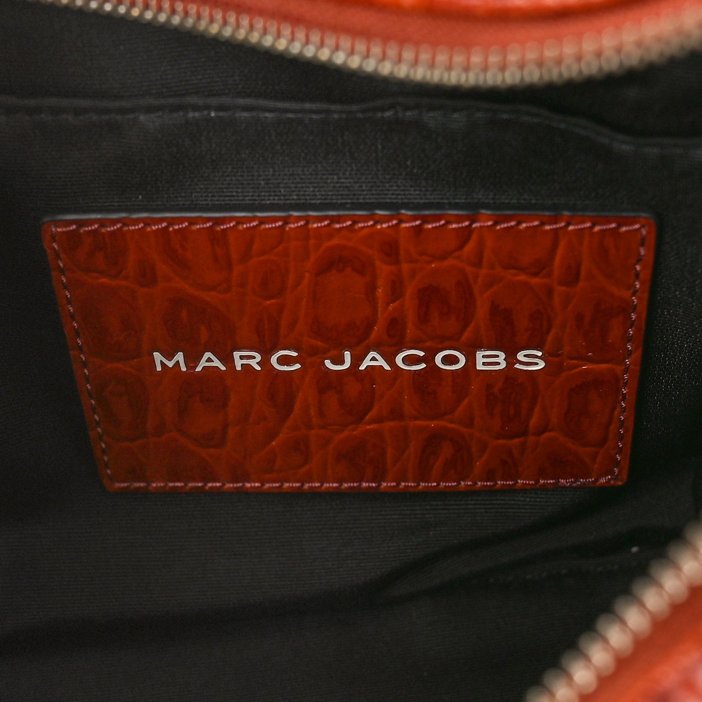 Croc Embossed Small The Tote Bag Brown