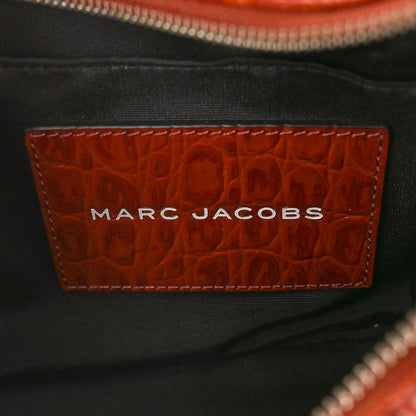 Marc Jacobs Croc Embossed Small The Tote Bag Brown 6 of 9