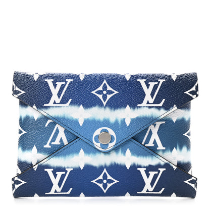 Louis Vuitton Monogram Escale Medium Kirigami Pochette Insert Blue 1 of 7