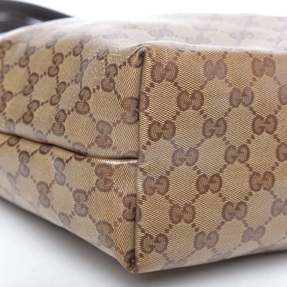 Gucci Crystal Monogram Joy Tote Dark Brown 8 of 13