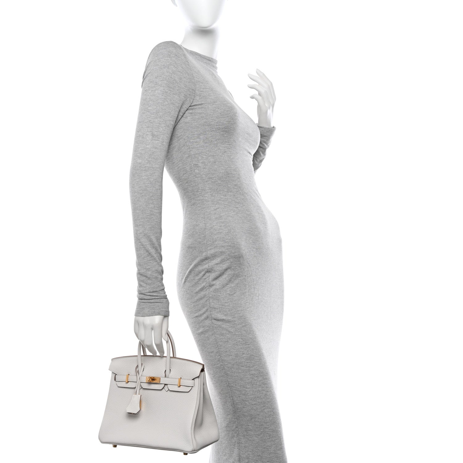 Hermes Togo Birkin 25 Beton 2 of 11