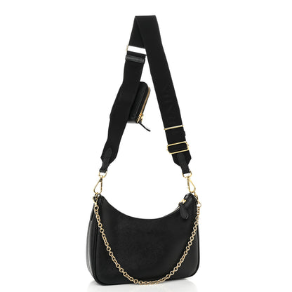 Prada Saffiano Lux Re-Edition 2005 Shoulder Bag Black 3 of 9