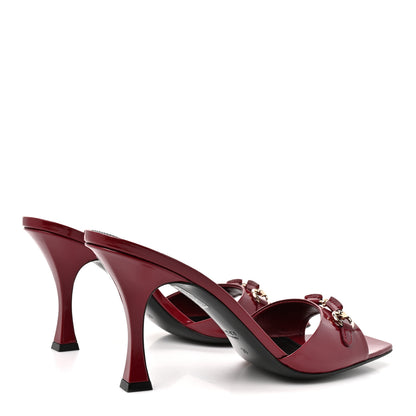 Gucci Nappa Regent Strappy Horsebit Sandals 39 Maple Red 5 of 11