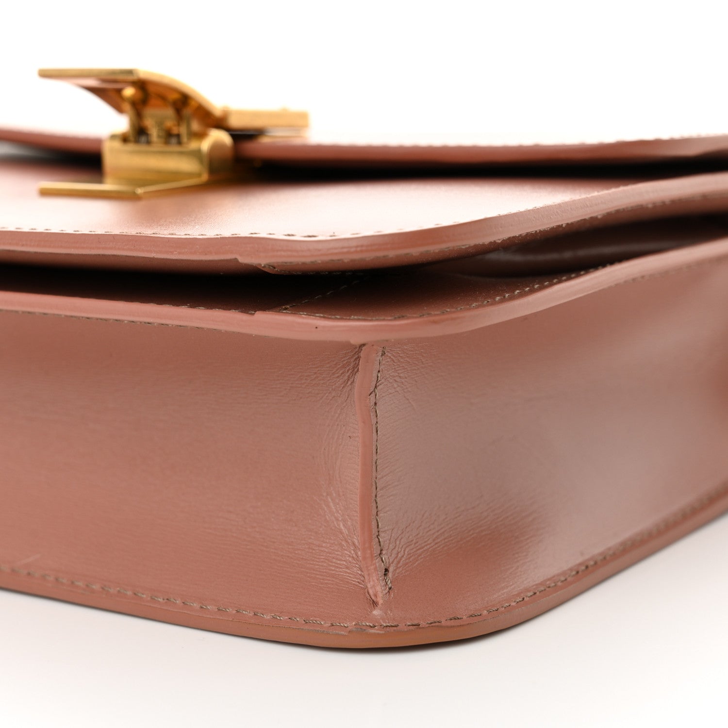 Celine Box Calfskin Teen Classic Box Flap Bag Antique Rose 10 of 11