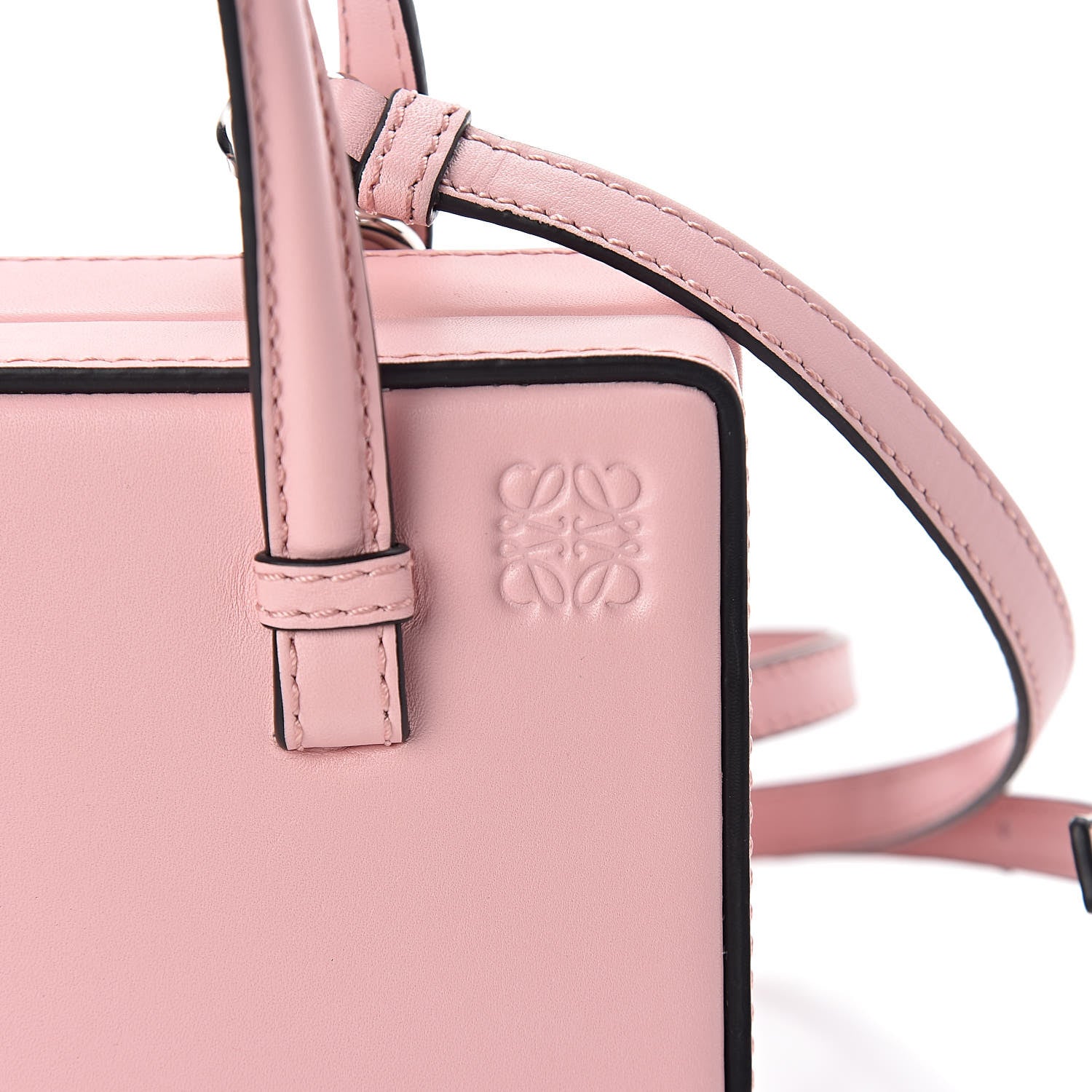 Loewe Calfskin Small Postal Bag Pastel Pink 443198 Loewe Calfskin Small Postal Bag Pastel Pink 443198