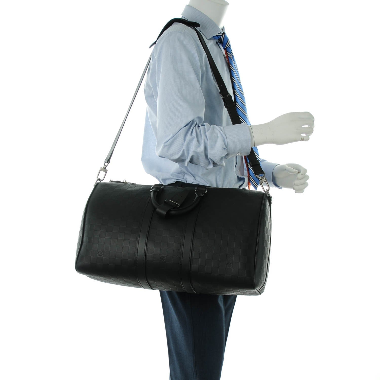 Louis Vuitton Damier Infini Keepall Bandouliere 45 Onyx 2 of 7