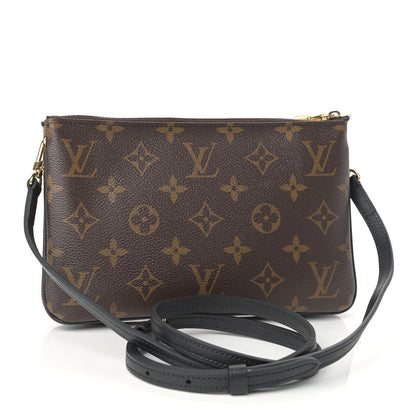 Louis Vuitton Reverse Monogram Giant Double Zip Pochette 2 of 7